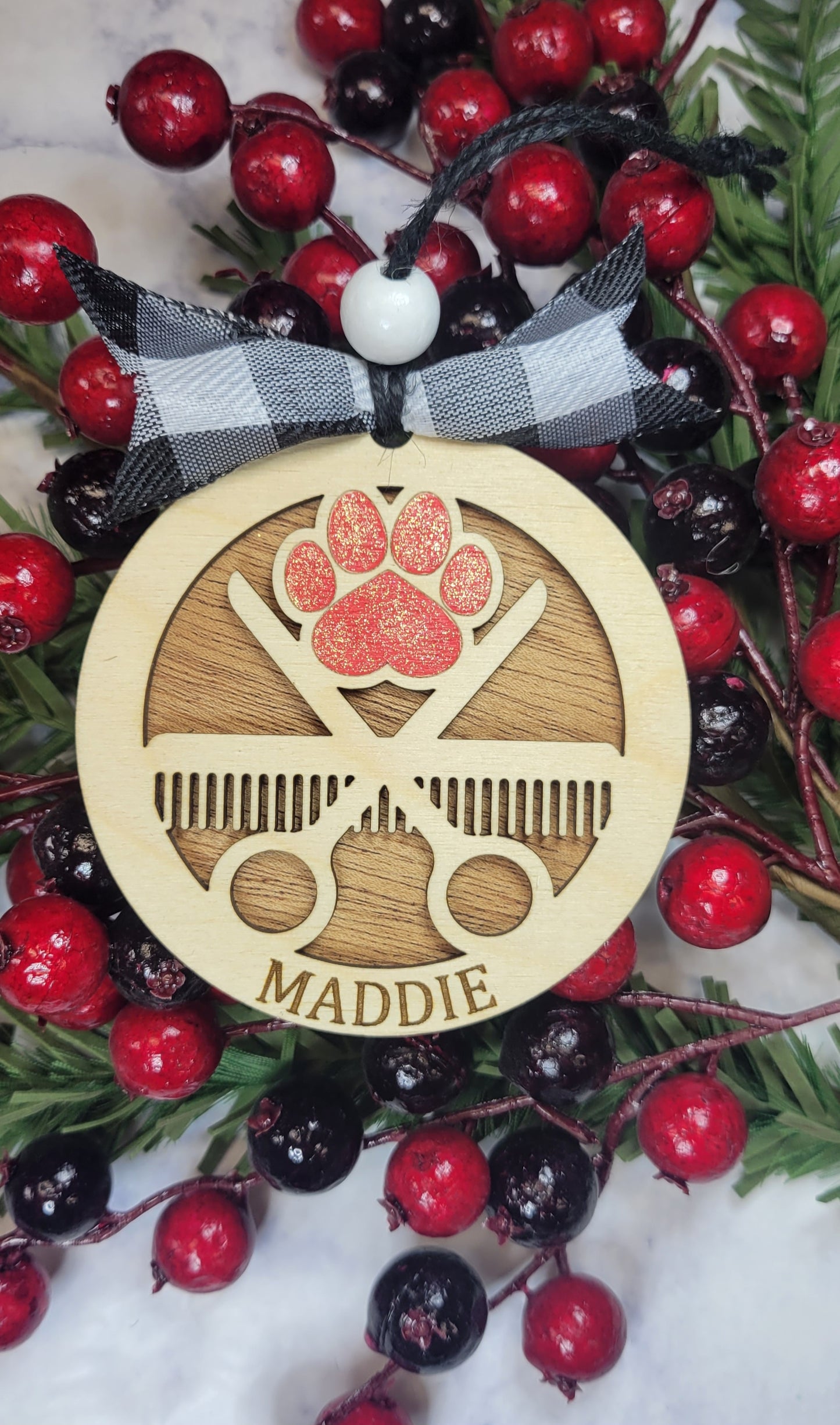 Custom Name + Interest Ornament
