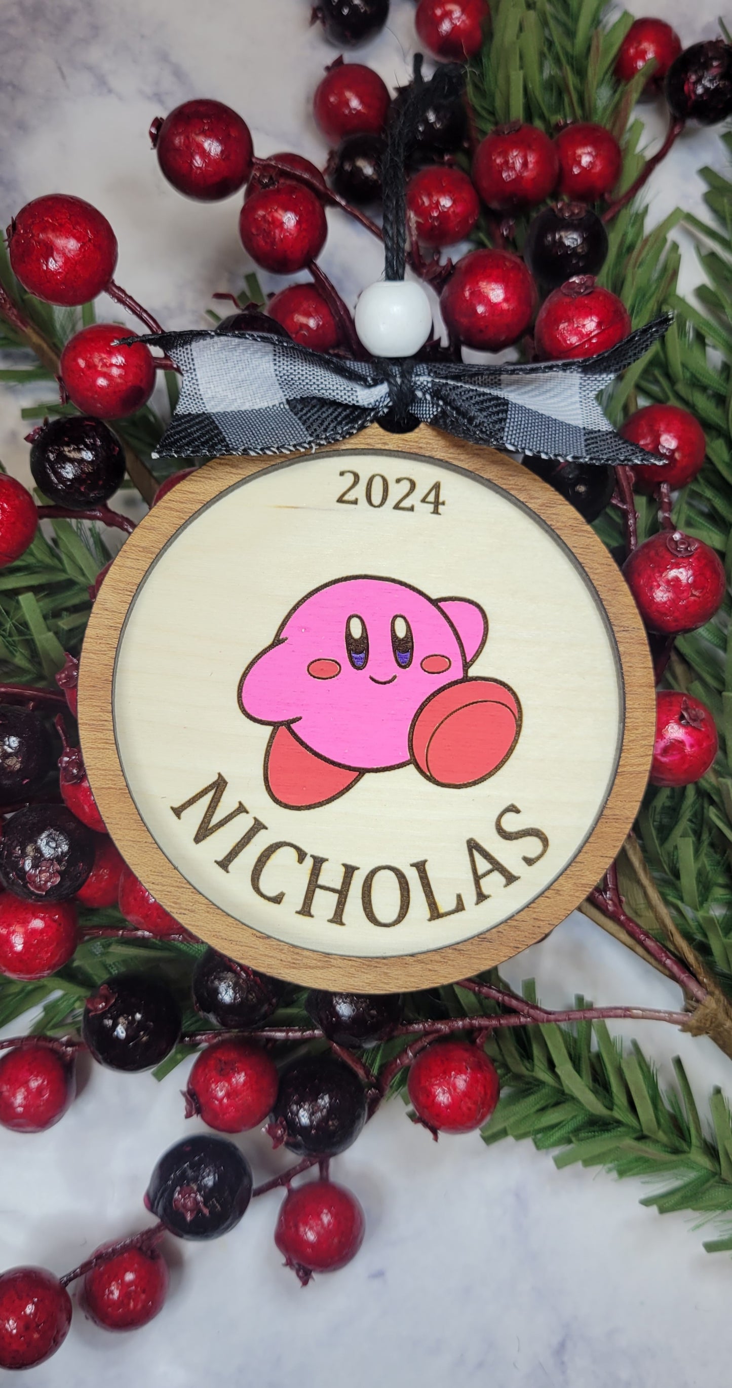 Custom Name + Interest Ornament