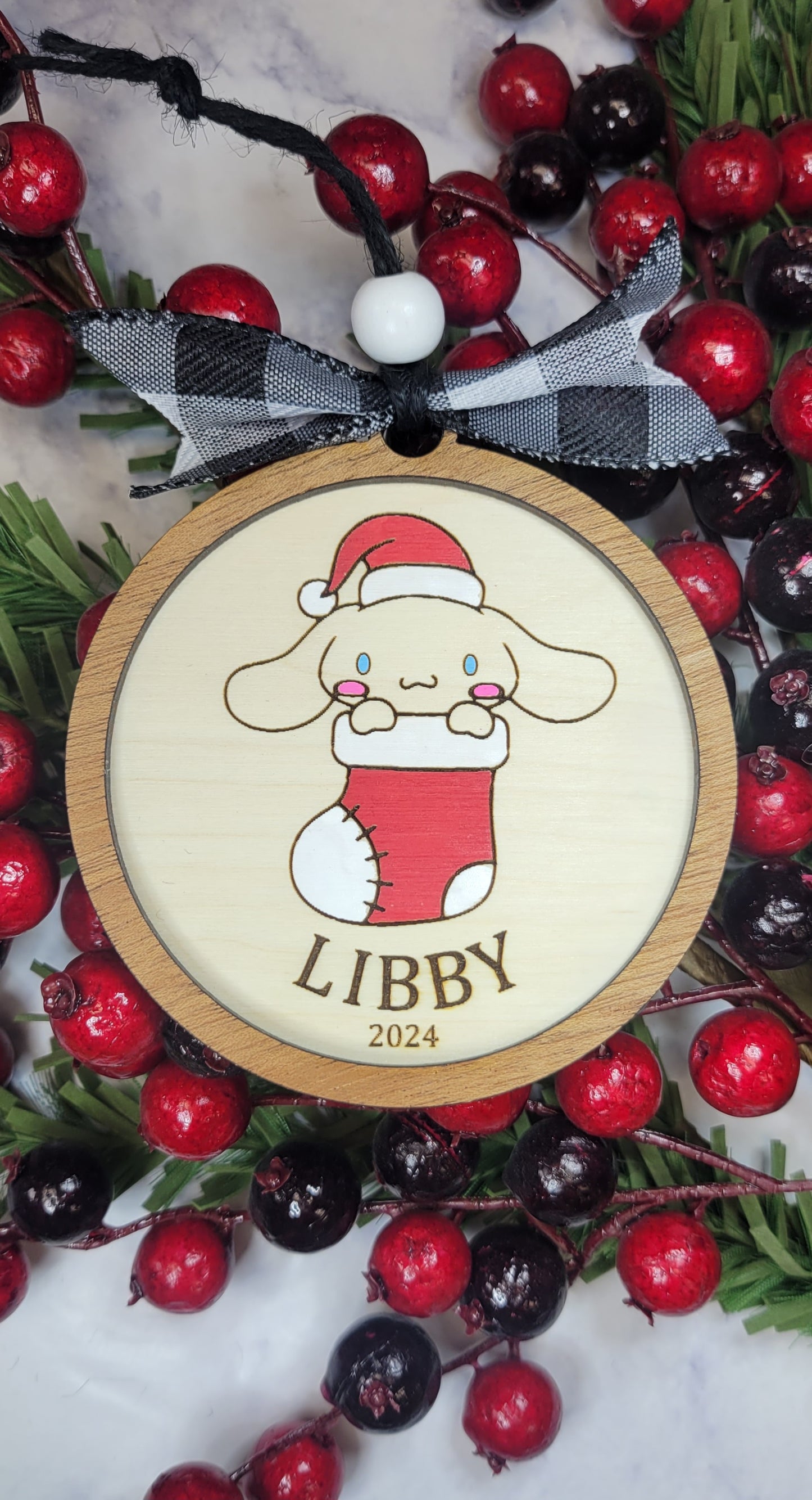 Custom Name + Interest Ornament