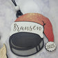 Sports Santa Hat Ornament