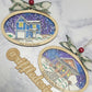 Home Watercolor House Portrait Ornament Size - Custom Made from your Photo