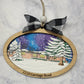 Home Watercolor House Portrait Ornament Size - Custom Made from your Photo
