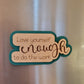 Custom Name Motivational Funny Quote Magnet Display Gift