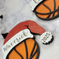 Sports Santa Hat Ornament