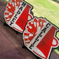 Cheerleading Megaphone Sign Hanger Shelf Sitting Cheer Name