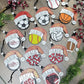 Sports Santa Hat Ornament