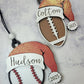Sports Santa Hat Ornament