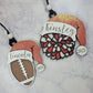 Sports Santa Hat Ornament