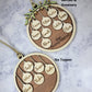 Family Ornament Wood Custom Personalized Hand Made