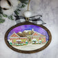 Home Watercolor House Portrait Ornament Size - Custom Made from your Photo