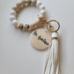 Wristlet Keychain Wood