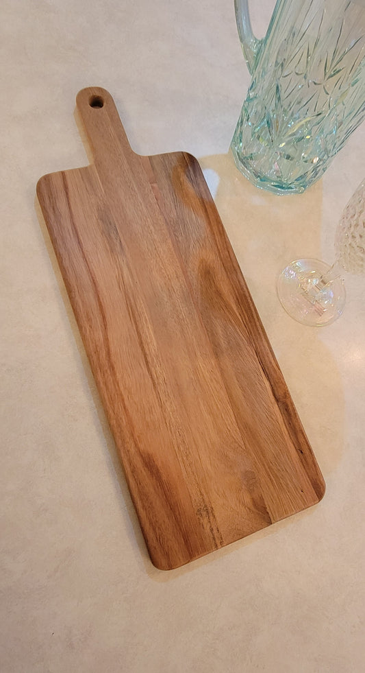 Acacia Long Rectangle Cutting Board Charcuterie Board