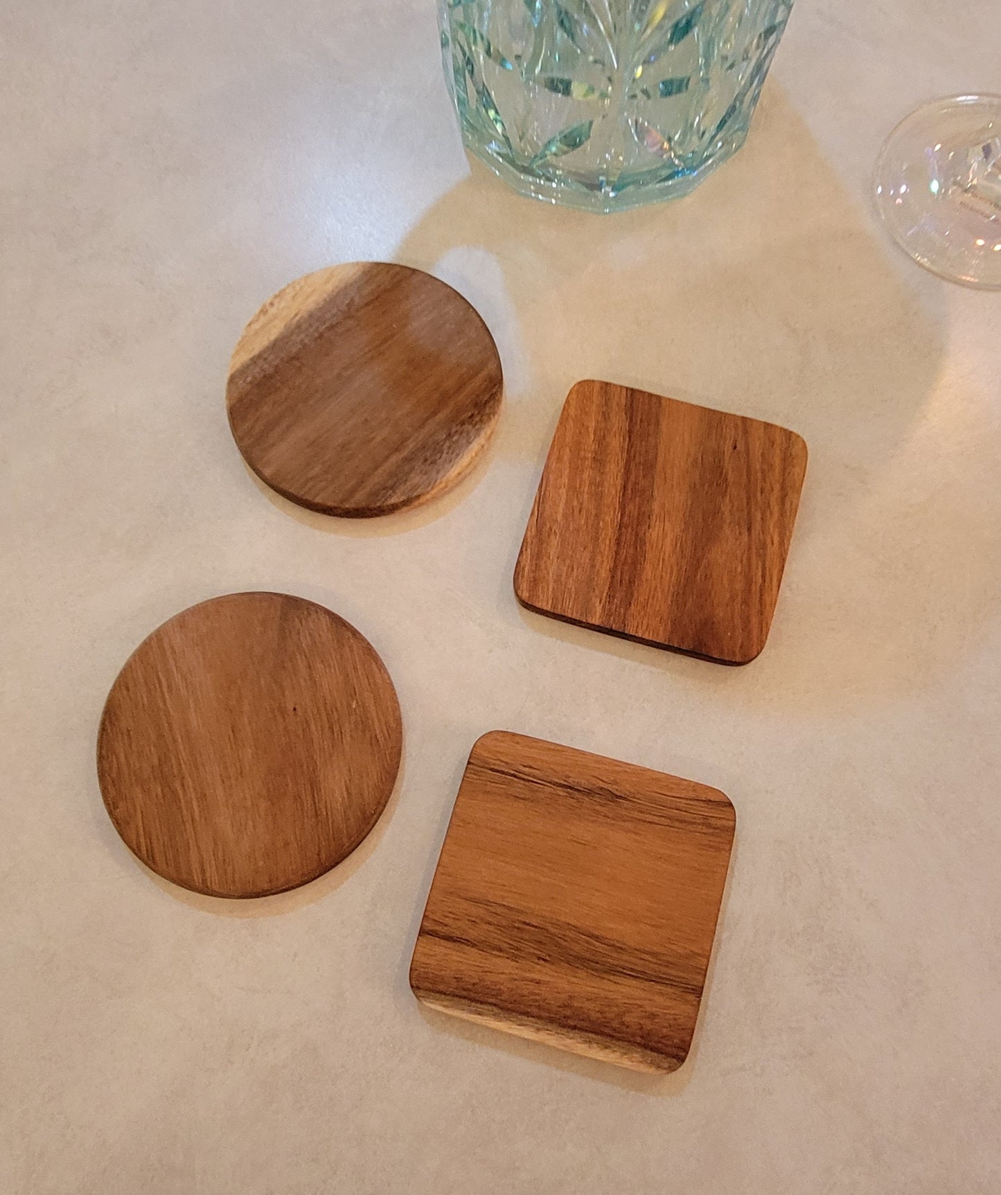 Acacia Coasters