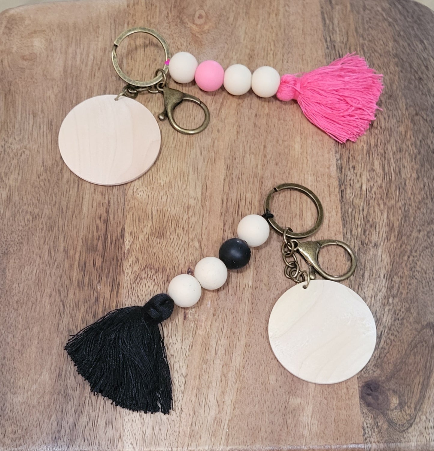 Boho Bead Keychains