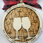 Dear Santa Please Bring Alcohol Ornament