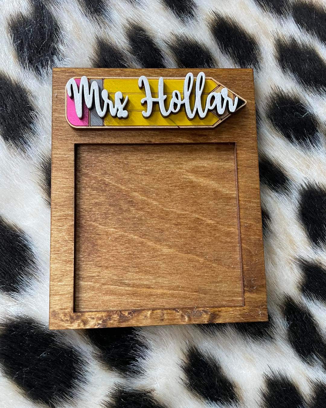 Post It Note Holder Custom Handpainted