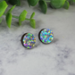 Holographic earrings