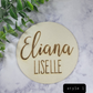Baby Name Photo Prop Name Announcement